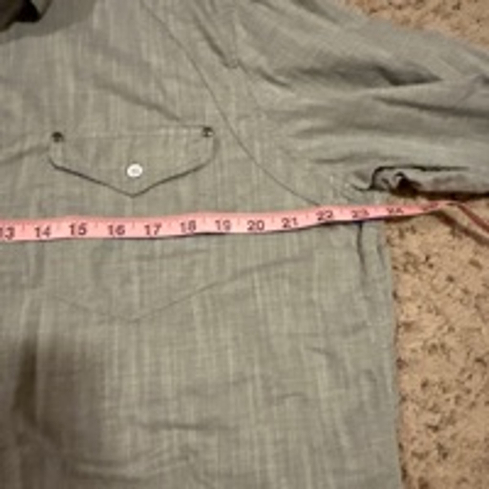 Men's INC International Concepts Gray Button-Up Shirt, Size XL - Picture 2 of 5